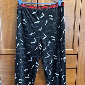 Jaws Pajama Pants SIZE XL